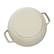 Alt View 13. Staub - Cast Iron 3.75-qt Essential French Oven Truffle - White.
