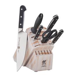 ZWILLING - Pro 7-pc Knife Block Set - Rustic - White