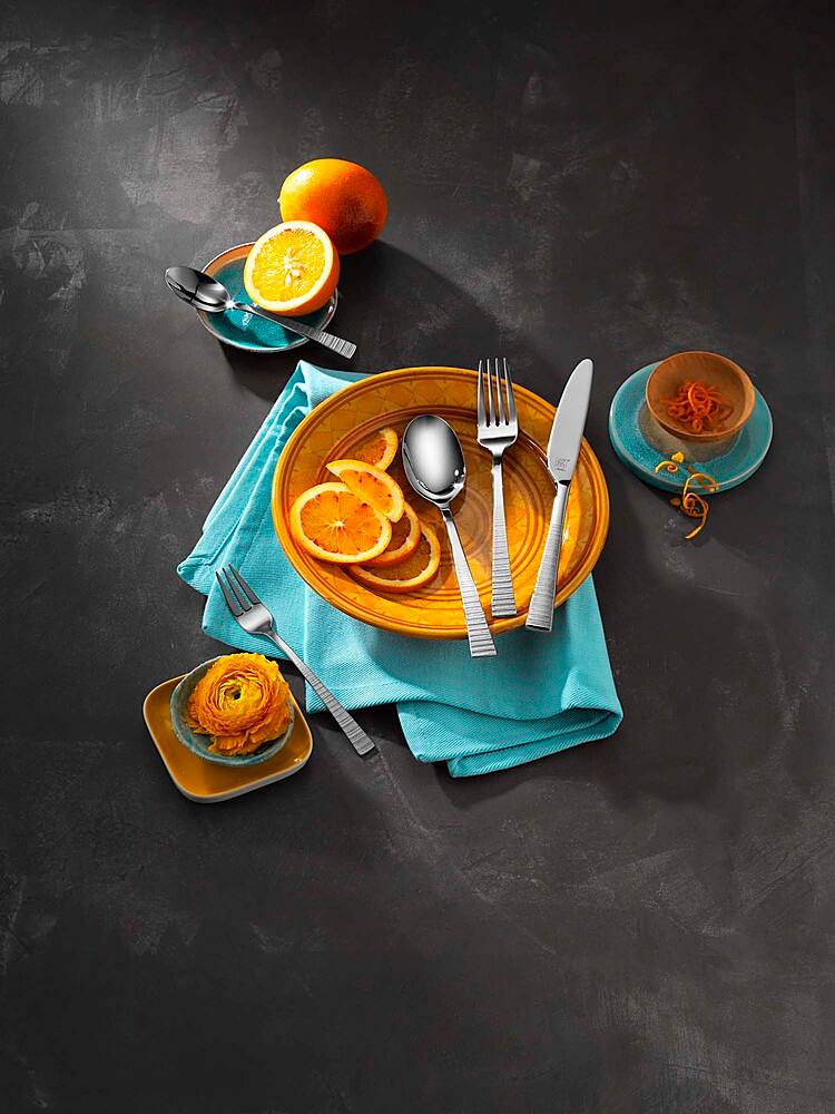 Alt View 11. ZWILLING - Kingwood 20-Piece Flatware Set - Silver.