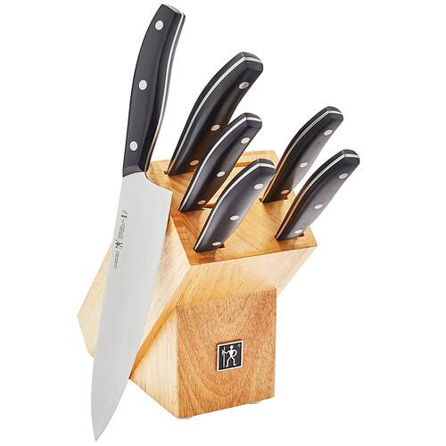 J.A. HENCKELS INTERNATIONAL - Henckels Definition 7-pc Natural Block Set - Black