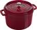 Angle. Staub - Cast Iron 5-qt Tall Cocotte - Grenadine.