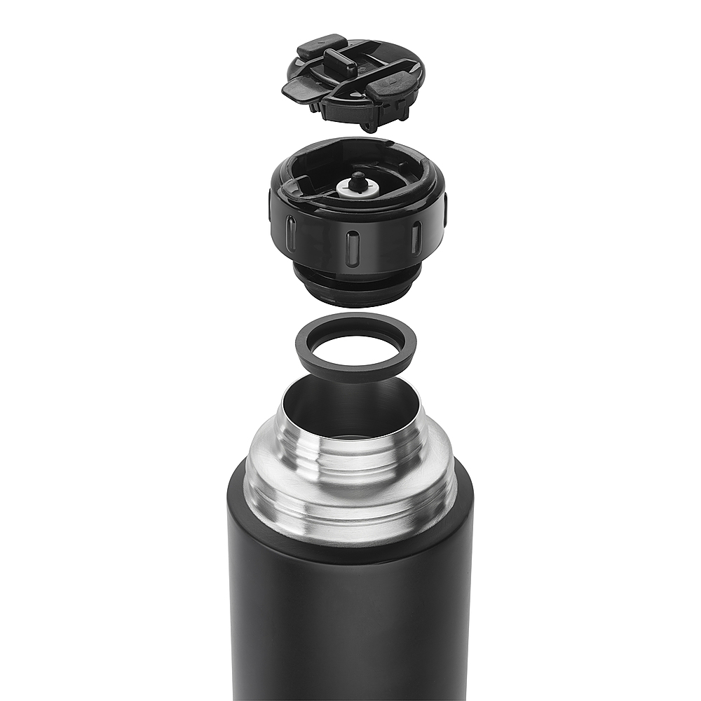 Alt View 12. ZWILLING - Thermo 33.8oz. Beverage Bottle - Matte Black.