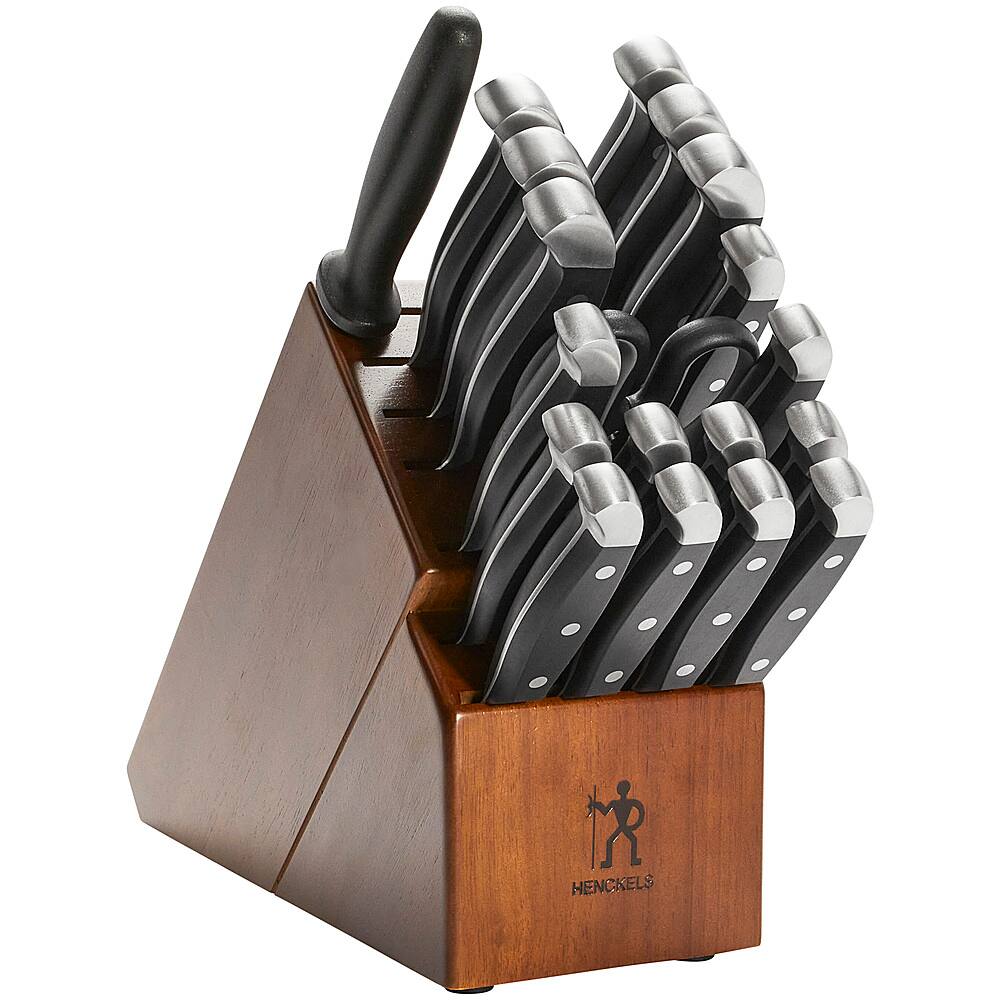 Alt View 11. Henckels - Statement 20-pc Knife Block Set - Dark Brown - Brown.