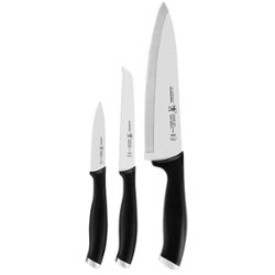 Henckels - Silvercap 3-pc Starter Knife Set - Black - Angle_Zoom