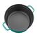 Alt View 11. Staub - Cast Iron 5.5-qt Round Cocotte - Turquoise.