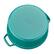 Alt View 12. Staub - Cast Iron 5.5-qt Round Cocotte - Turquoise.