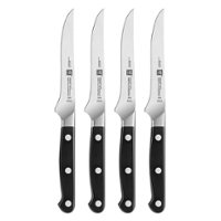 ZWILLING Pro 4-pc Steak Knife Set - Black - Angle_Zoom
