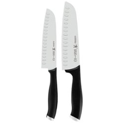 Henckels - Silvercap 2-pc Asian Knife Set - Black - Angle_Zoom