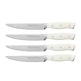 Henckels - Forged Accent 4-pc Steak Knife Set - White
