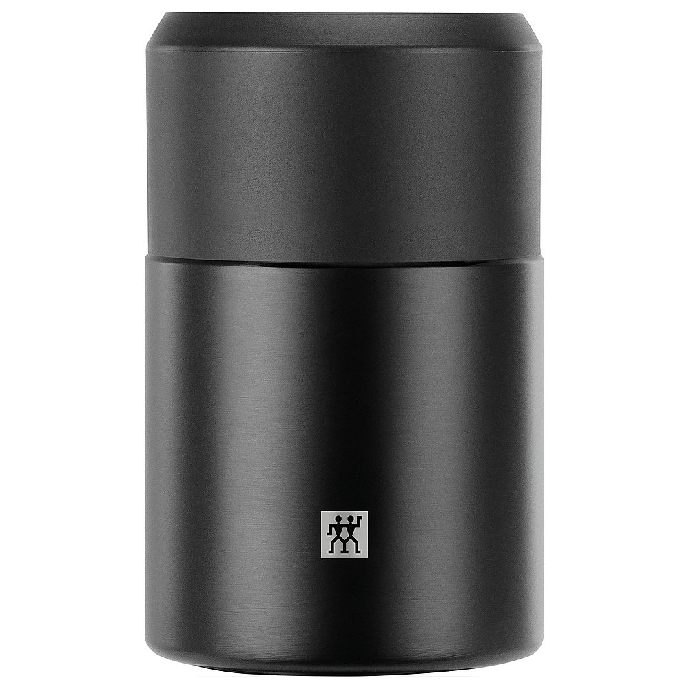 Angle View: ZWILLING - Thermo 23.6oz. Food Jar - Matte Black