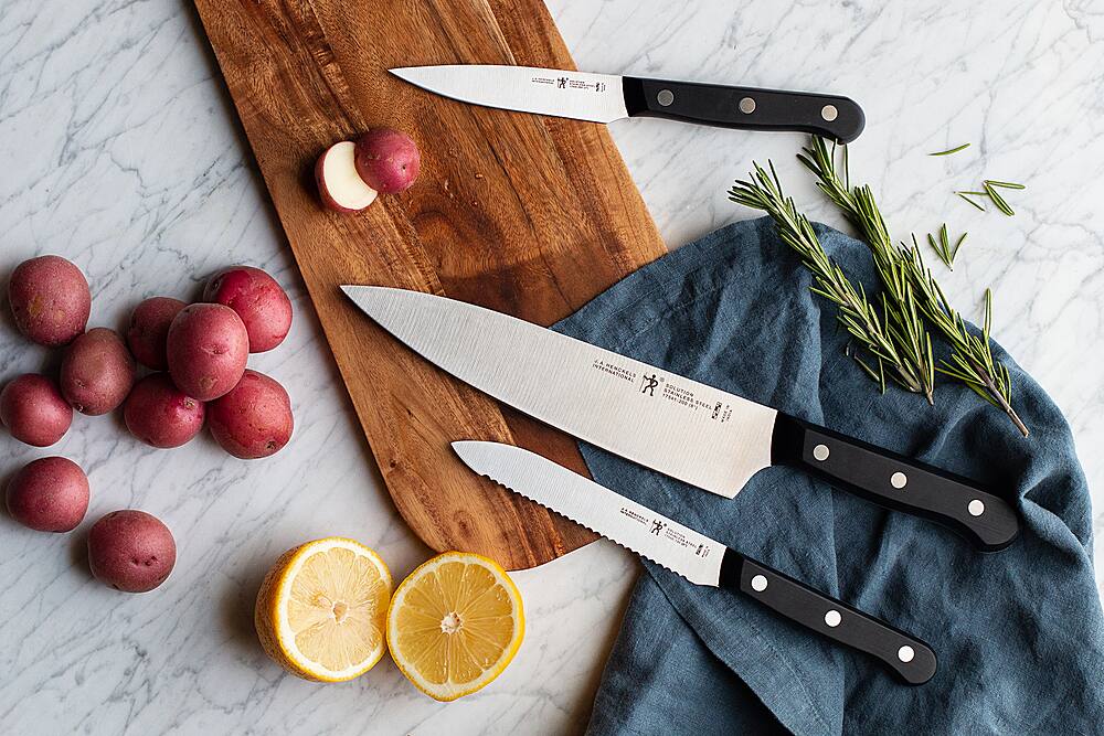 Alt View 11. Henckels - Solution 3-pc Starter Knife Set - Black.