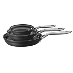 ZWILLING - Motion 3-piece Fry Pan Set - Black - Angle_Zoom