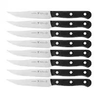 Henckels - International Solution 8-pc Steak Knife Set - Black - Angle_Zoom