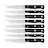 Angle. Henckels - International Solution 8-pc Steak Knife Set - Black.