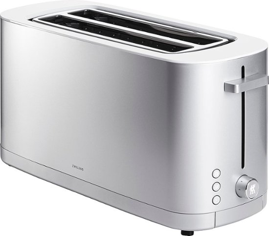 Zwilling Enfinigy Toaster- 4 Slot 4-Slice Gray 1710-Watt Toaster