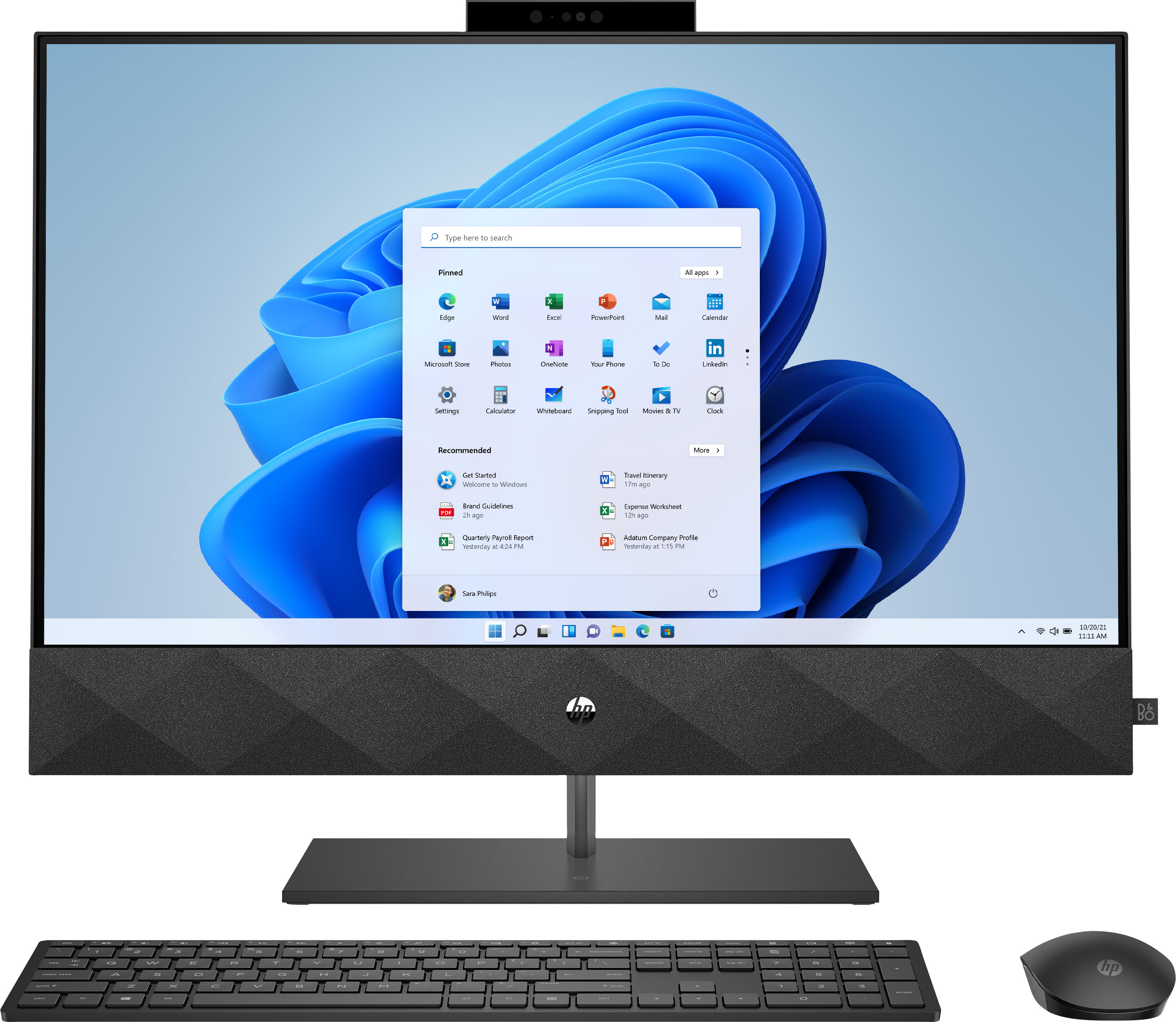 HP Pavilion All-in-One 27-d 27インチタッチパネル