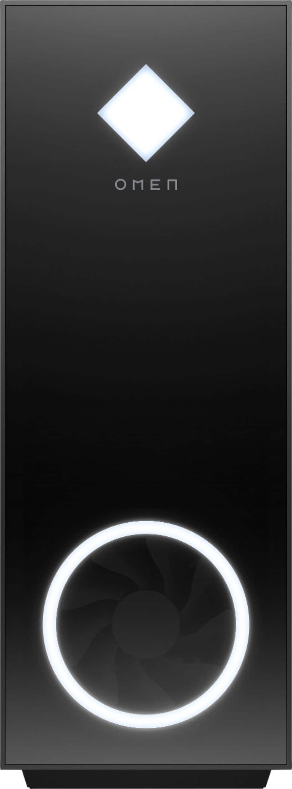 Alt View 2. HP OMEN - Gaming Desktop - AMD Ryzen 5 5600G - 16GB Memory - NVIDIA GeForce RTX 3060 - 1TB SSD.