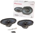 Alt View Zoom 13. Pioneer - 6" x 8" - 4-way, 350 W Max Power, IMPP cone, 11mm Tweeter and 11mm Super Tweeter and 1-5/8" Midrange - Coaxial (pair) - BLUE.
