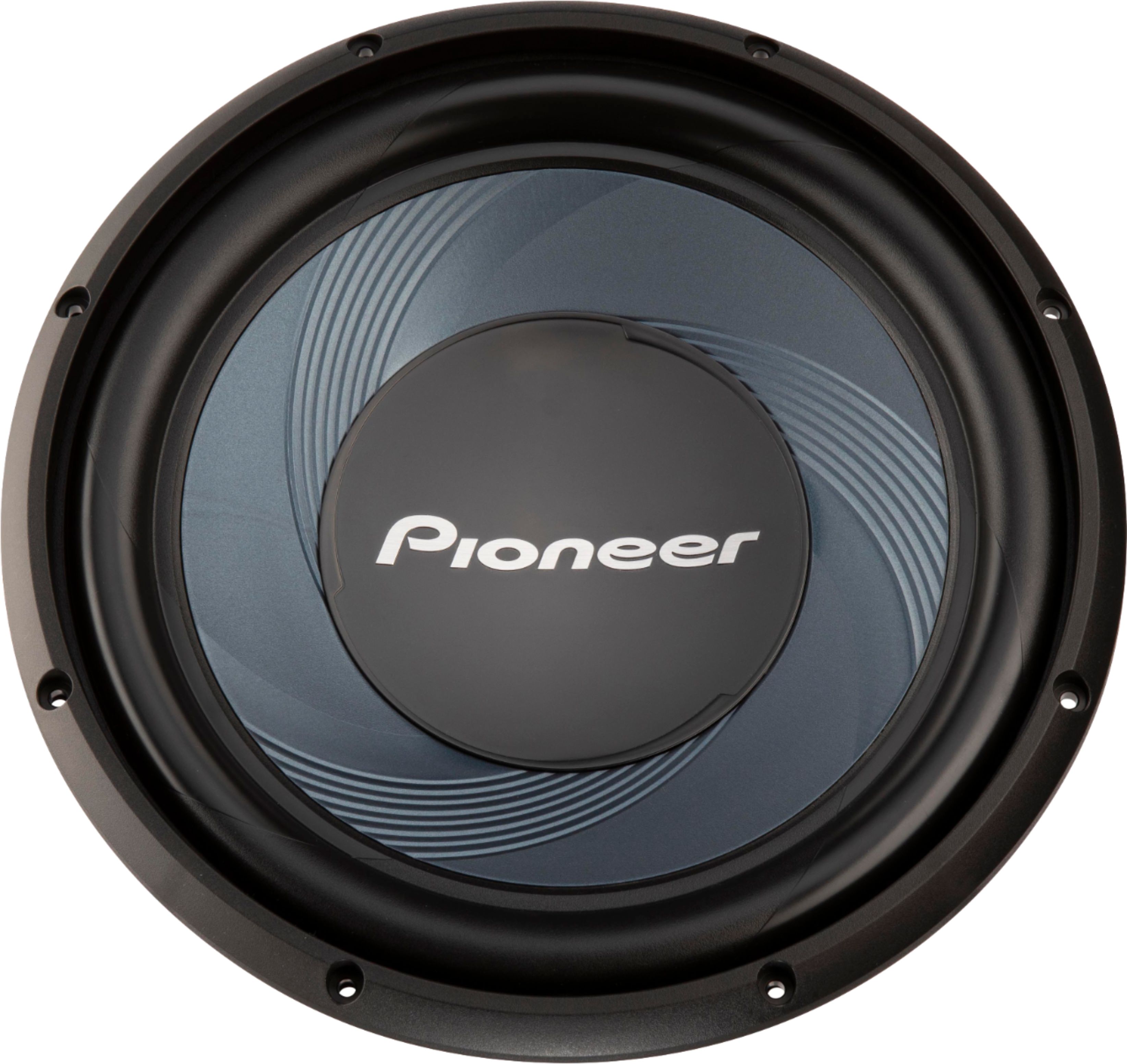 Pioneer - 12" - 1400 W Max Power, Single 4Ω Voice Coil, IMPP™ cone, Rubber Surround - Component Subwoofer - BLUE