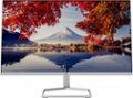 Front Zoom. HP - 24" IPS LED FHD FreeSync Monitor (HDMI, VGA) - Silver and Black.