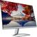 Left. HP - 24" IPS LED FHD FreeSync Monitor (HDMI, VGA) - Silver and Black.