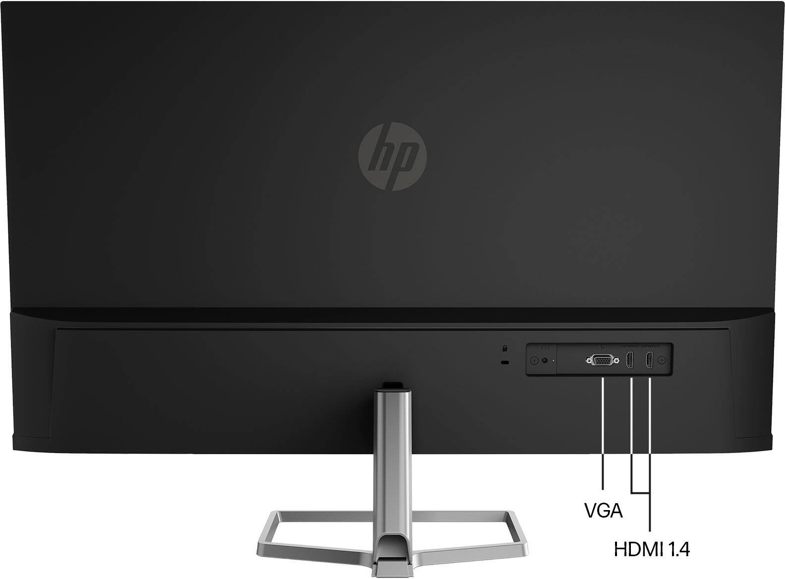 Alt View 16. HP - 31.5" LED Full HD FreeSync Monitor - Silver & Black.