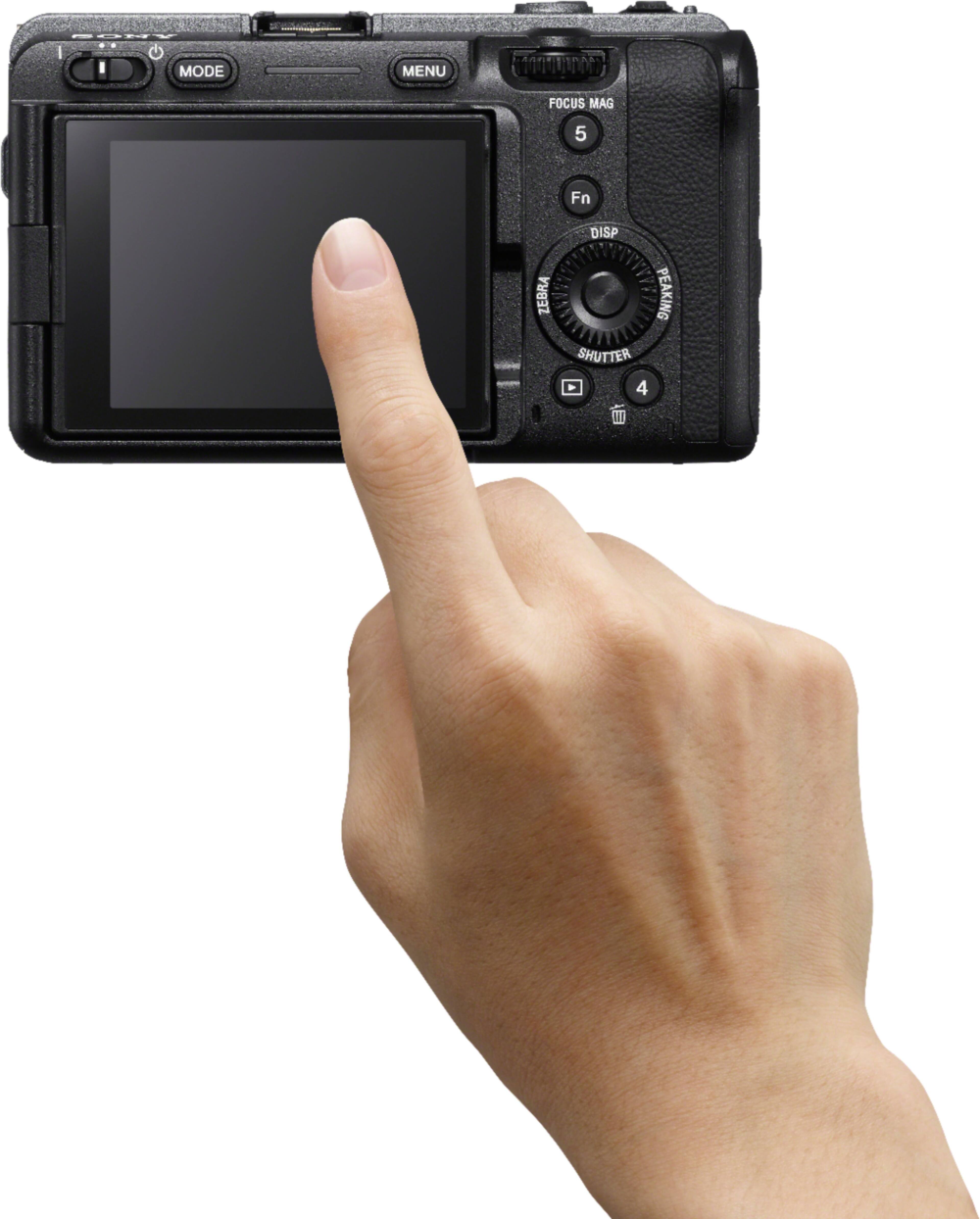 Alt View 15. Sony - FX3 Full-frame Cinema Line Camera - Gray.