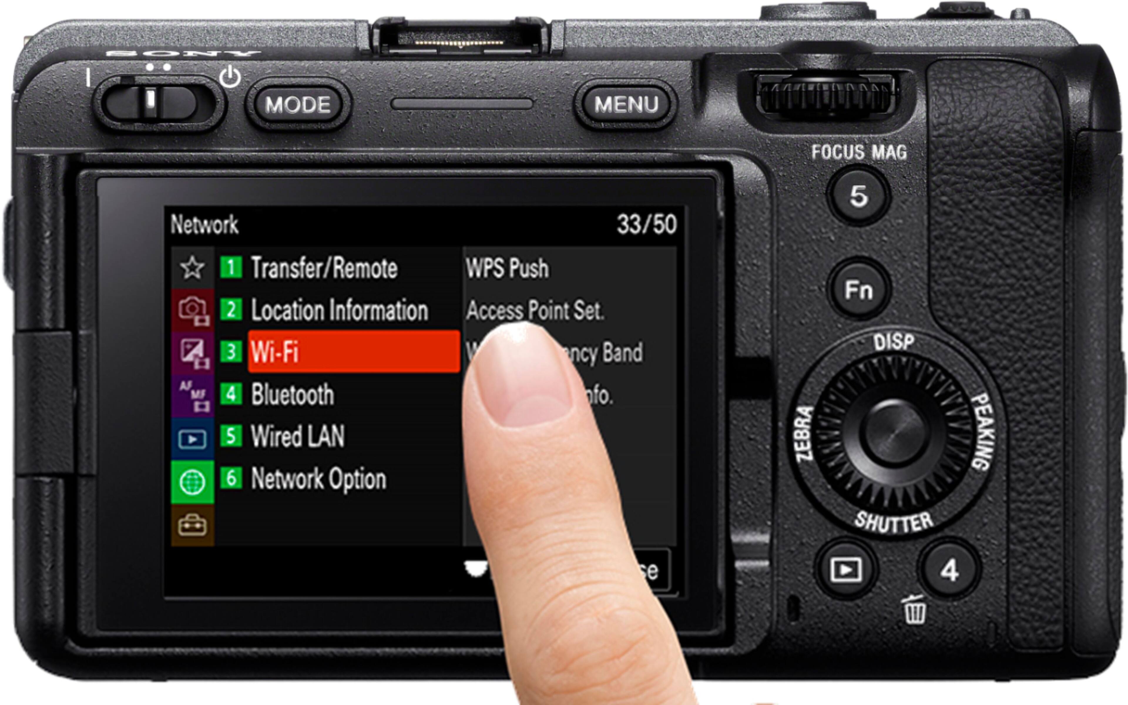 Alt View 16. Sony - FX3 Full-frame Cinema Line Camera - Gray.