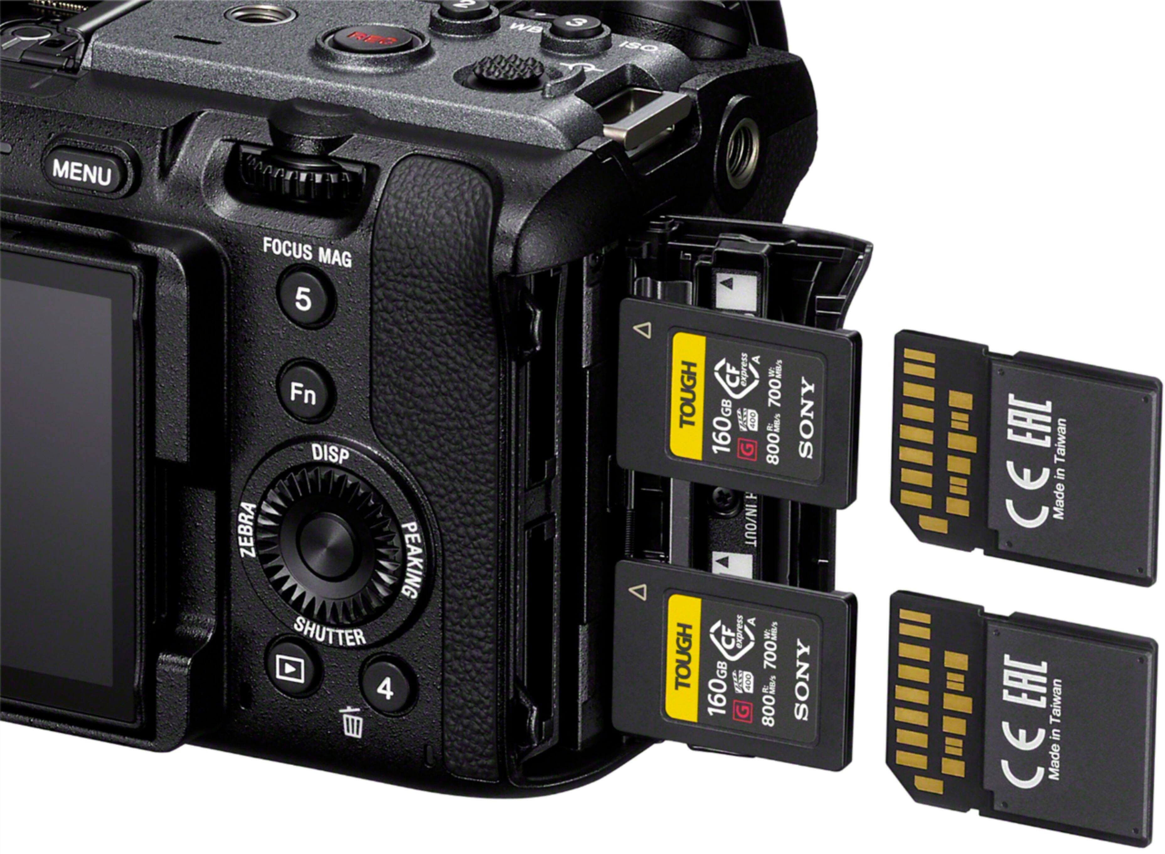 Alt View 18. Sony - FX3 Full-frame Cinema Line Camera - Gray.
