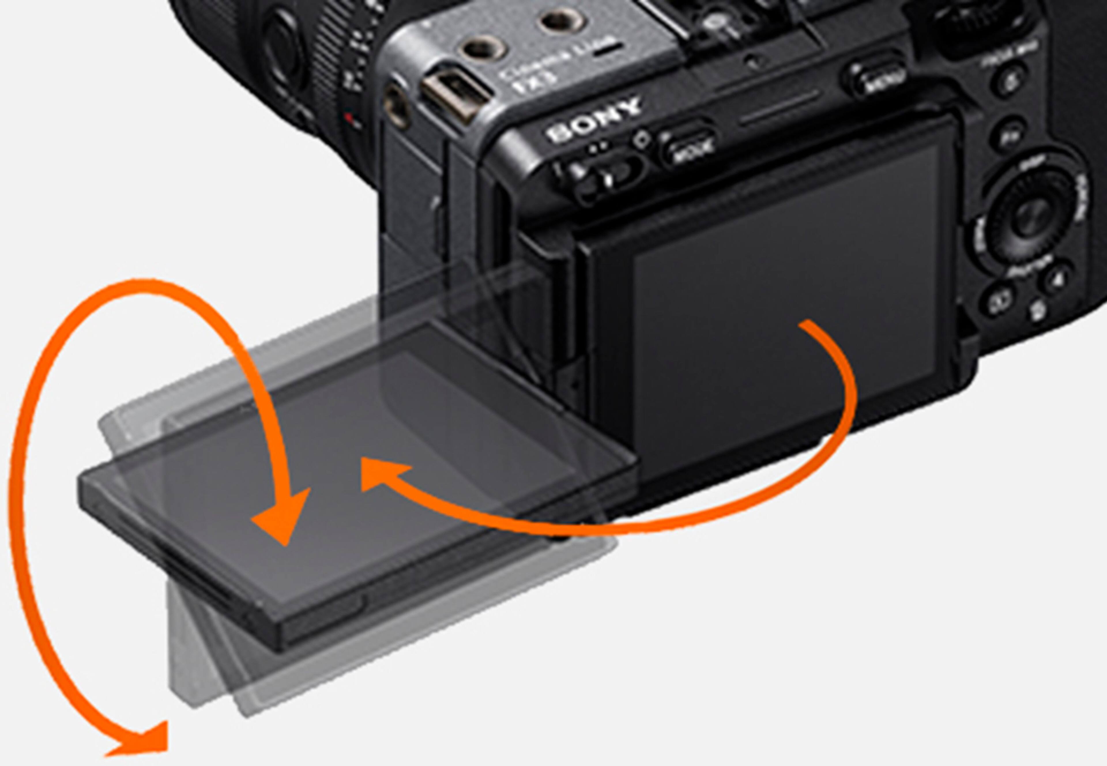 Alt View 23. Sony - FX3 Full-frame Cinema Line Camera - Gray.