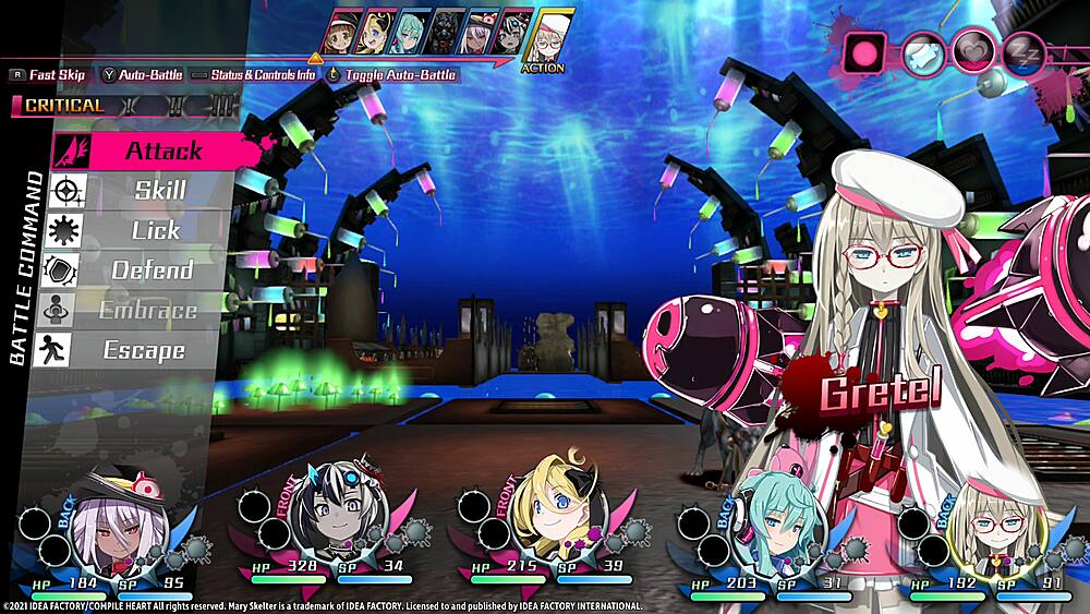 Alt View 21. Idea Factory - Mary Skelter Finale.