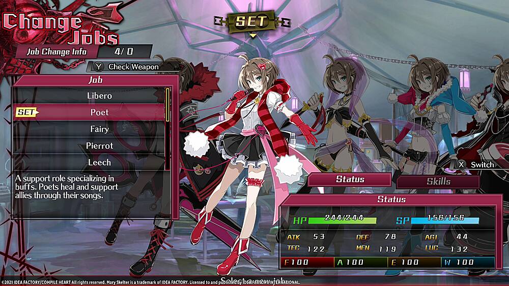Alt View 22. Idea Factory - Mary Skelter Finale.
