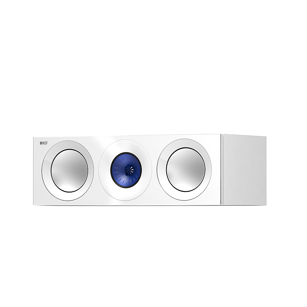 Angle View: KEF - Reference 2 Center Channel Speaker - White