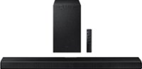 Front Zoom. Samsung - HW-Q600A 3.1.2ch Sound bar  with Dolby Atmos - Carbon Mid Silver.