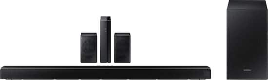 Samsung Hw Q65t 7 1ch Sound Bar With Rear Kit Black Hw Q65t Za Best Buy