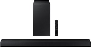 Samsung - HW-A450 Wireless 2.1ch Sound bar with Dolby Audio - Black - Front_Zoom
