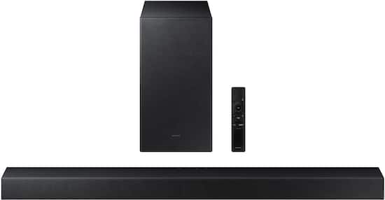Samsung - HW-A450 Wireless 2.1ch Sound bar with Dolby Audio - Black