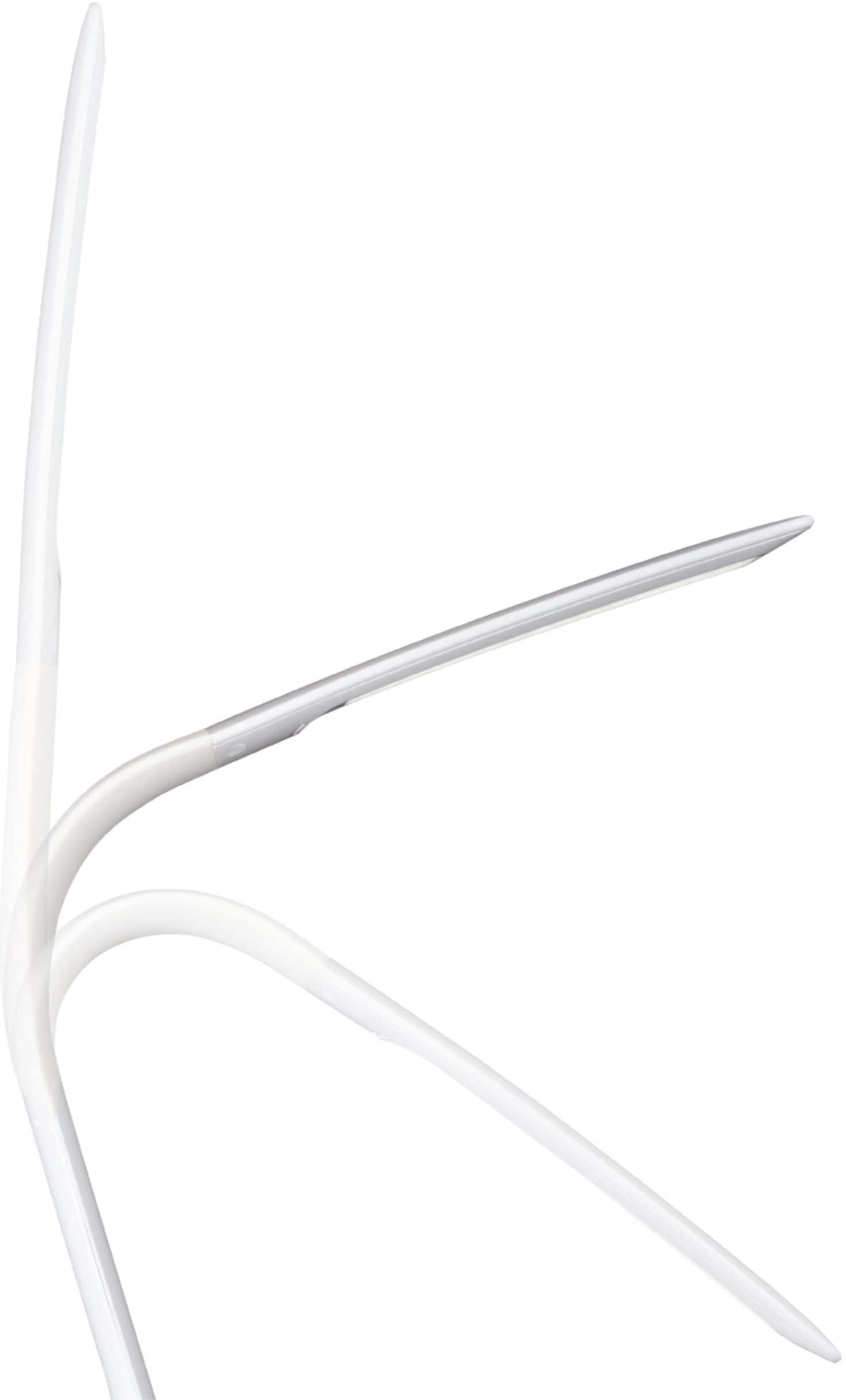 Alt View 15. OttLite - Purify LED Sanitizing Desk Lamp with SpectraClean Disinfection, 3 Brightness Settings, Wireless Qi Charging, & USB Port - White.