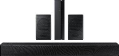 Samsung - HW-A40R 4ch Sound bar with Surround sound expansion - Black - Front_Zoom