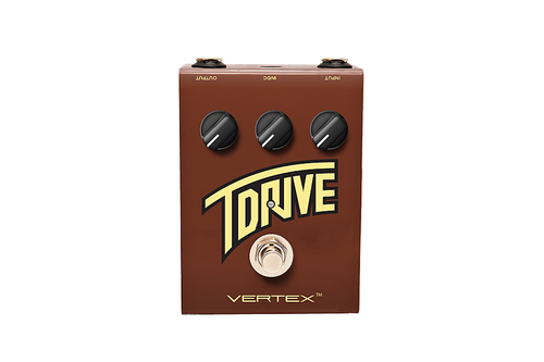 Vertex Effects - T Drive Effects Pedal - Brown