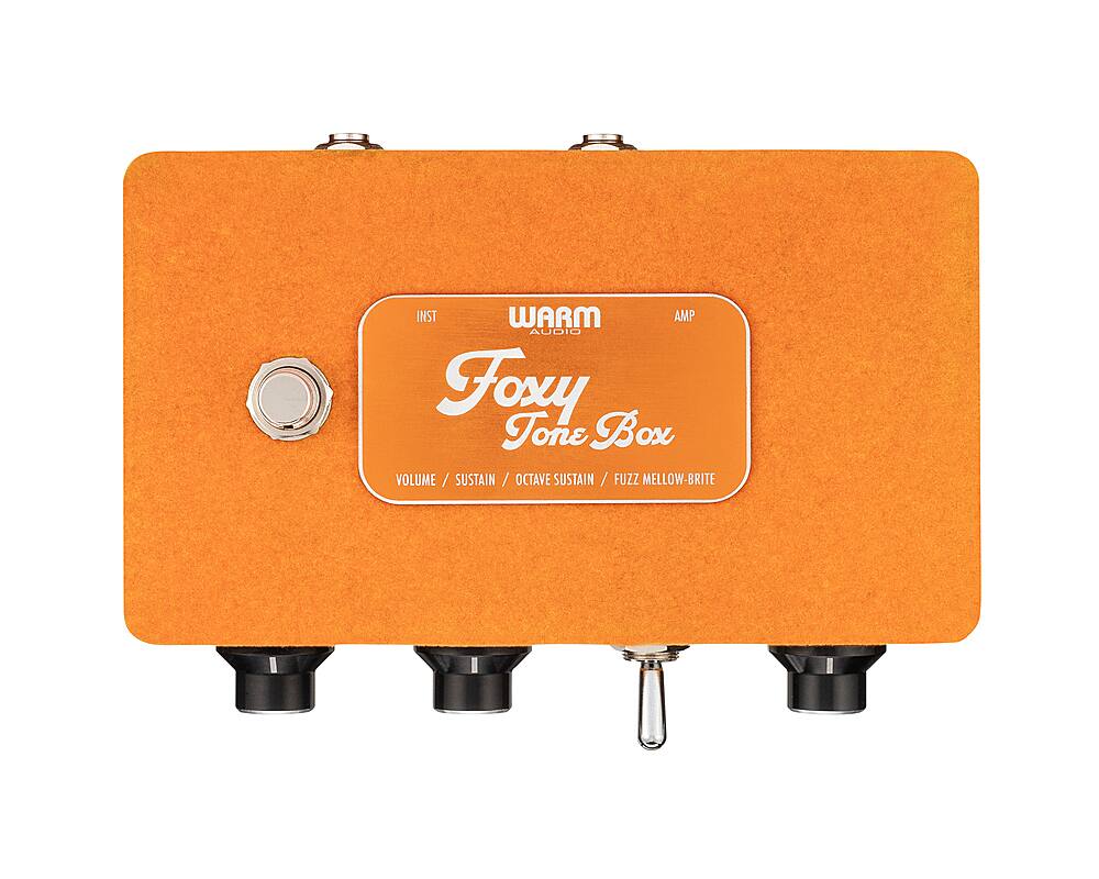 Alt View 12. Warm Audio - Foxy Tone Box Guitar Pedal - Orange.