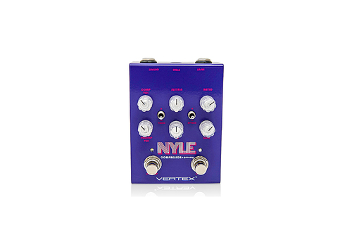 Vertex Effects - Nyle Compressor Effects Pedal - Purple