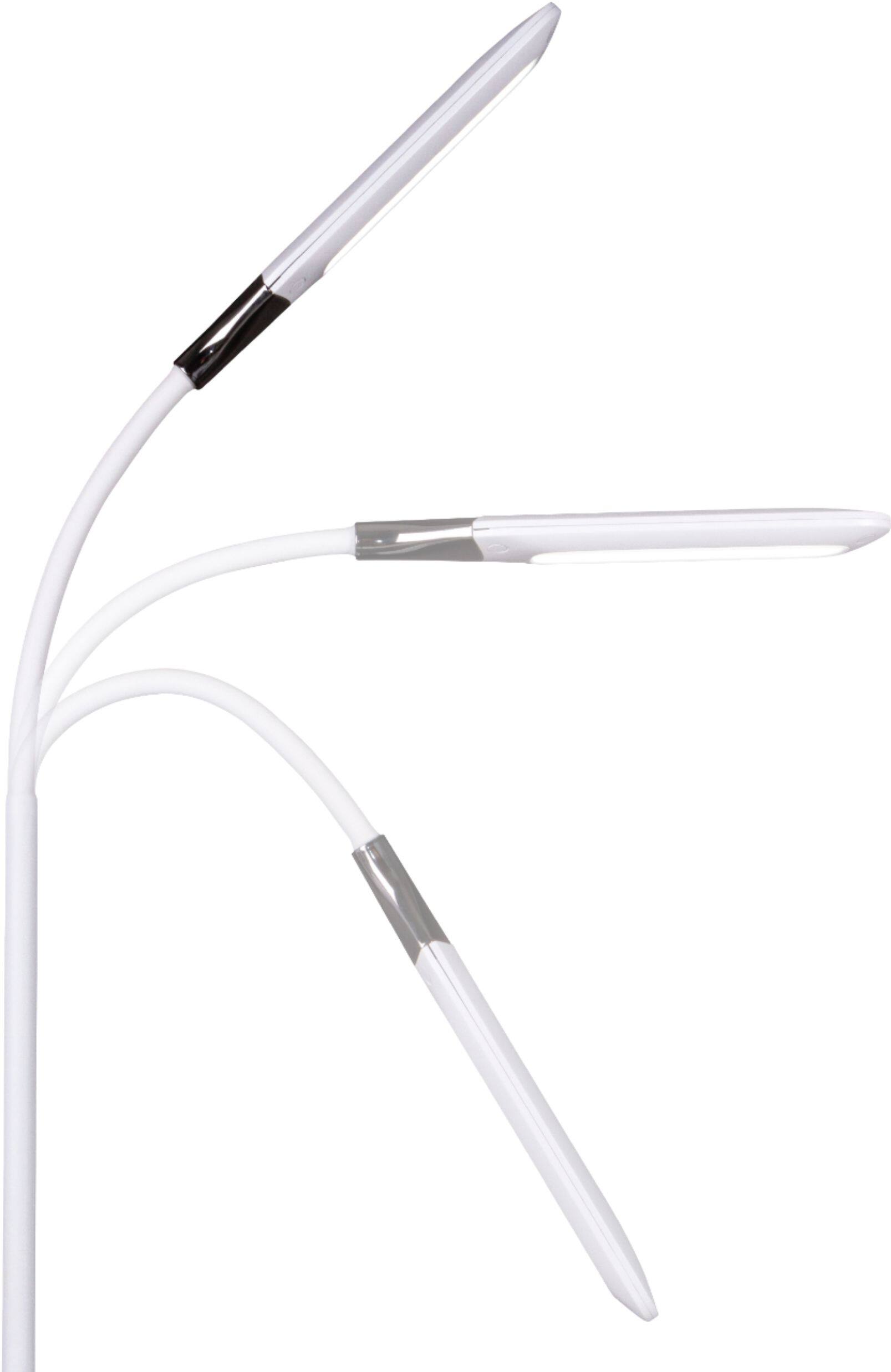 Alt View 14. OttLite - Enhance LED Sanitizing Desk Lamp w/ SpectraClean Disinfection, 3 Brightness Settings, Touch Activated Control & USB Port - White.