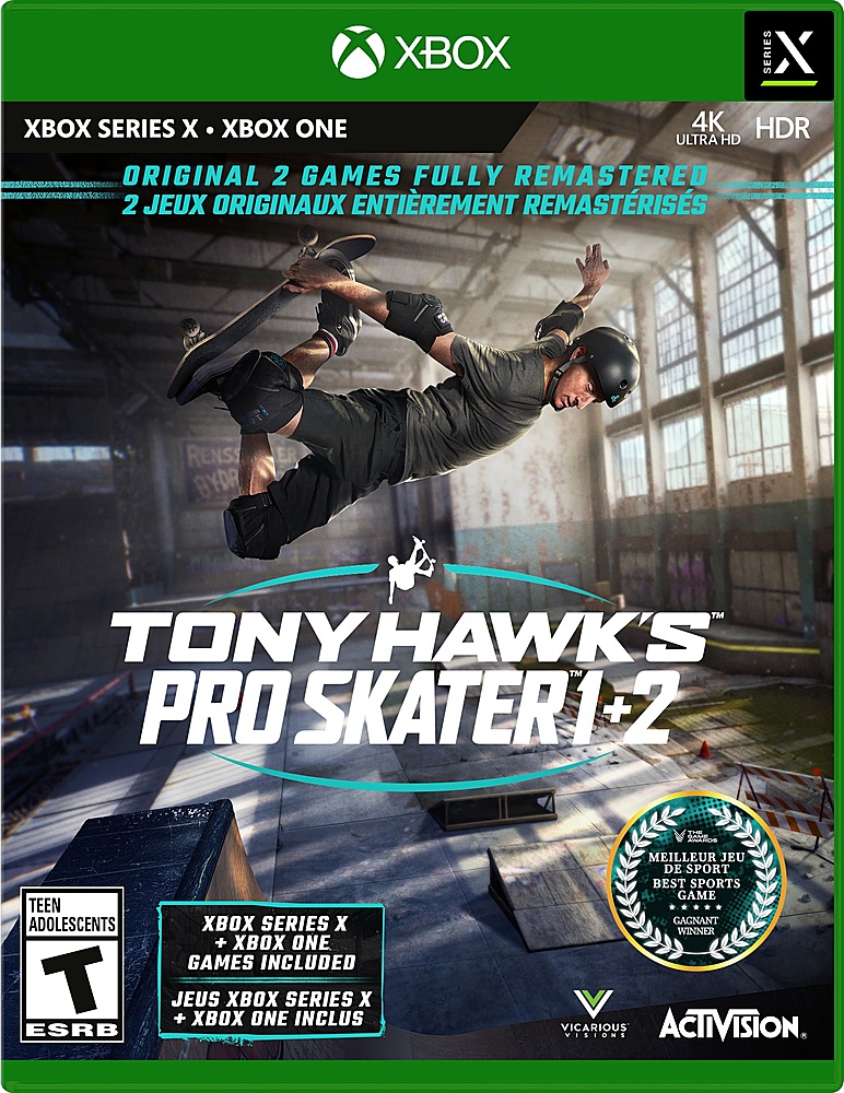 Photos - Game Activision TONY HAWK PRO SKATER 1+2 - Xbox Series X 88512US 