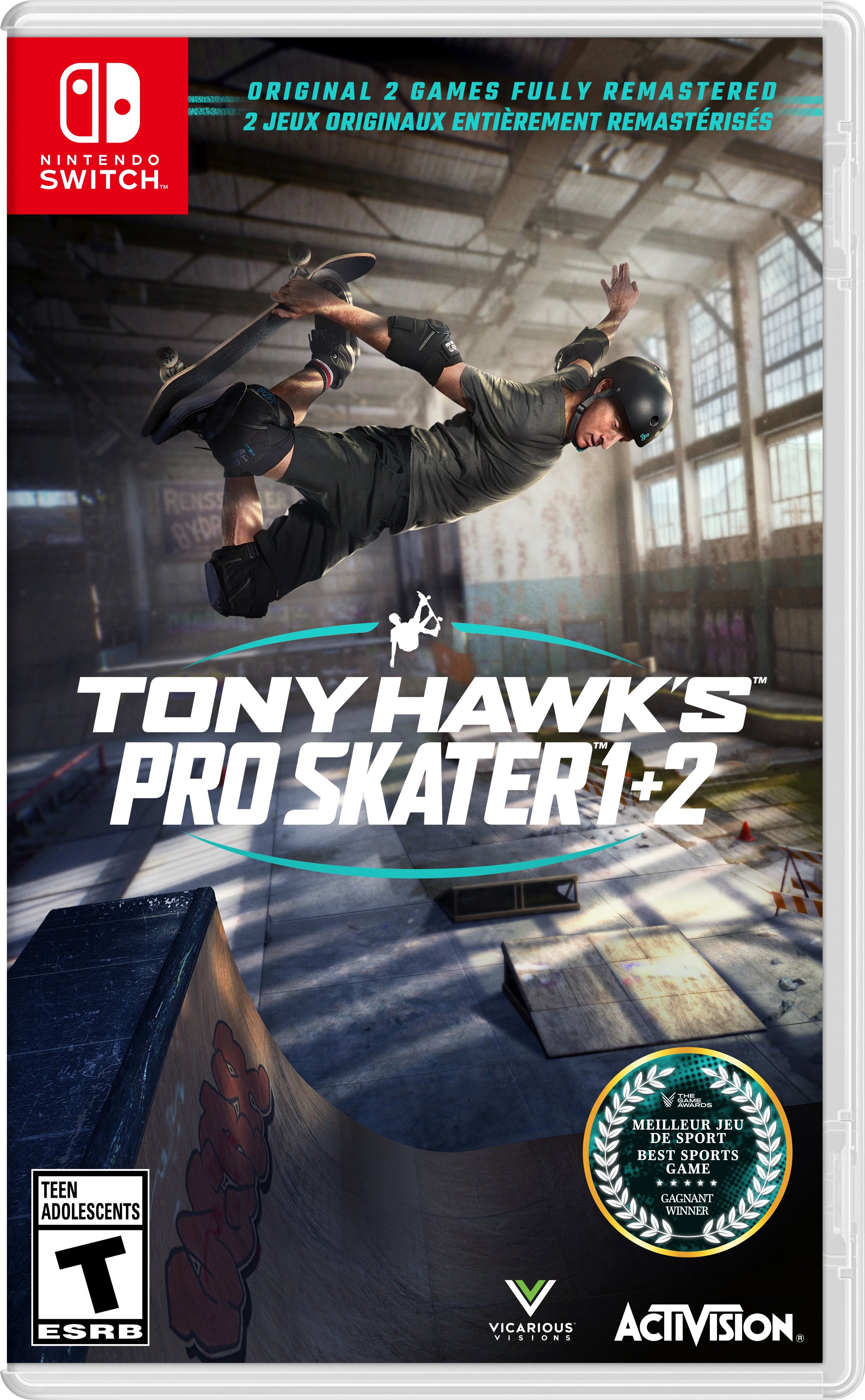 image of TONY HAWK PRO SKATER 1+2 - Nintendo Switch with sku:bb21721730-6454698-bestbuy-activision