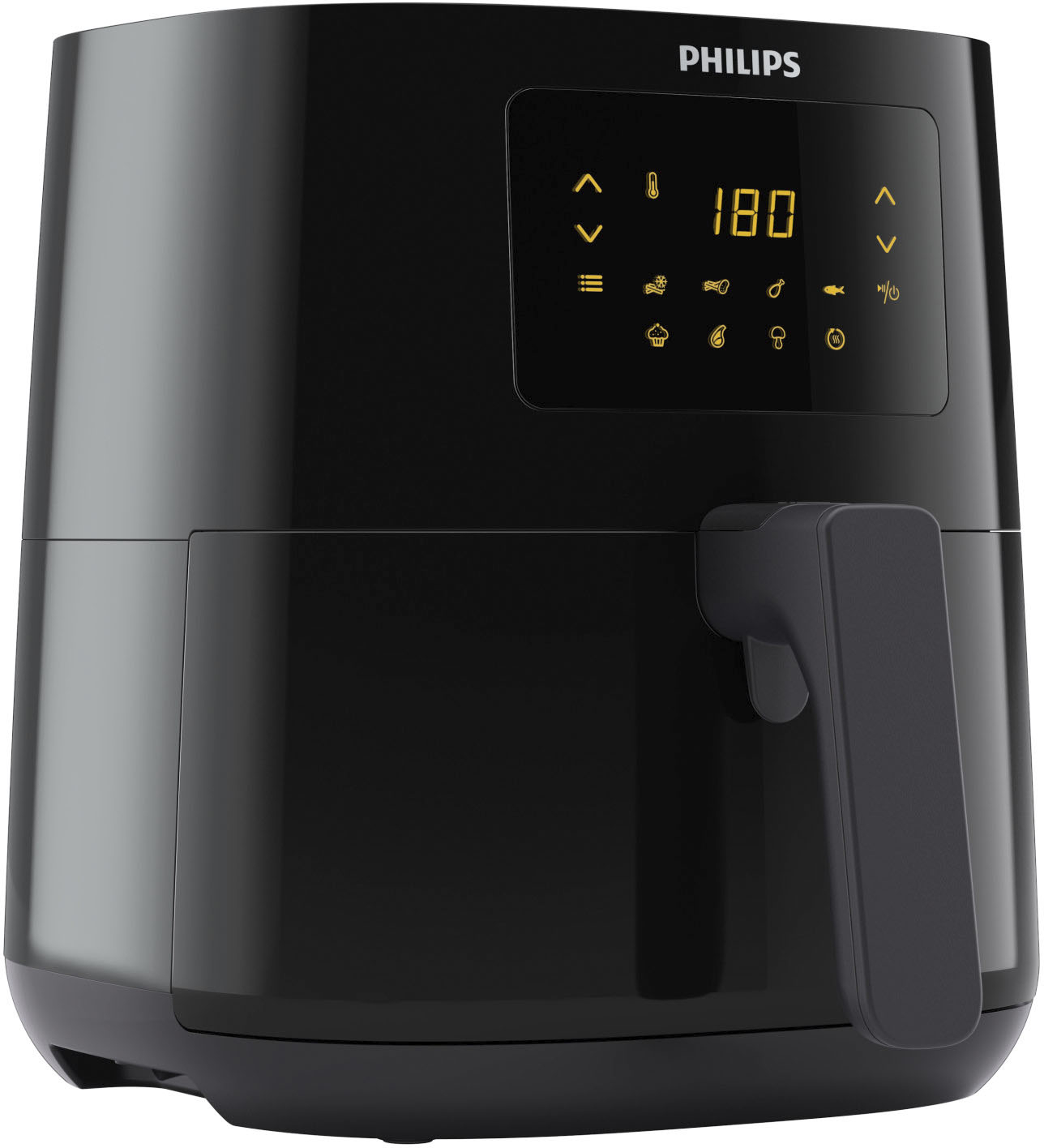 Best Buy: Philips Viva Collection Digital Air Fryer Black/Silver HD9230/26