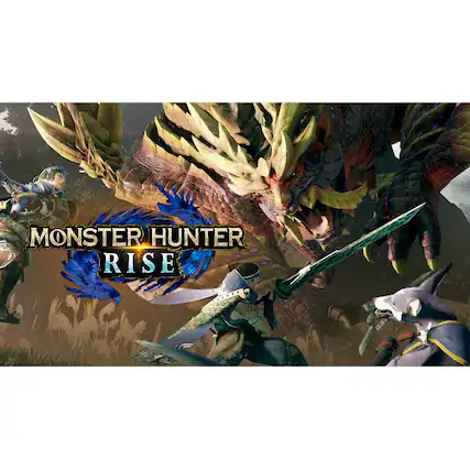 Front. Nintendo - Monster Hunter Rise. - T (Teen 13+)