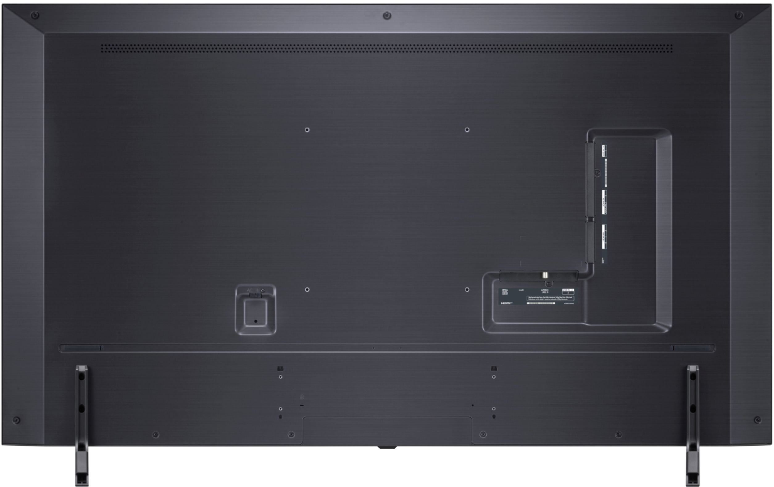 Back View: LG - 65" Class NanoCell 80 Series LED 4K UHD Smart webOS TV