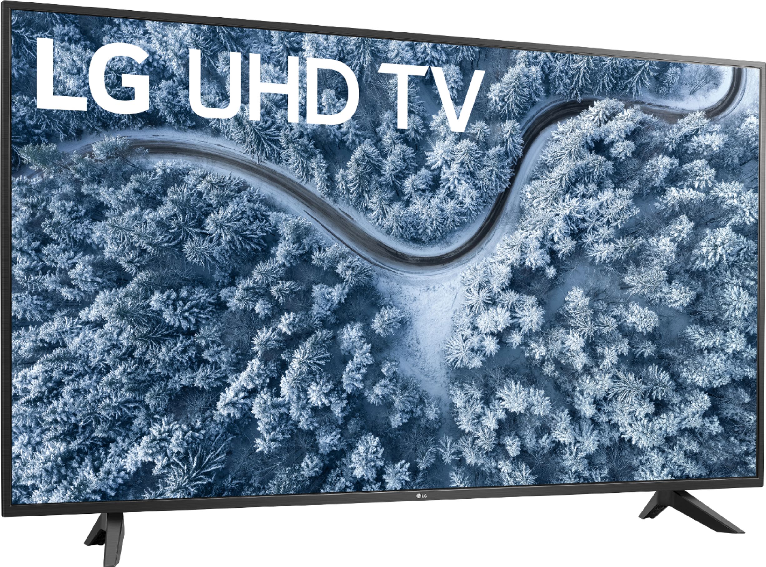 Angle View: LG - 65” Class UP7000 Series LED 4K UHD Smart webOS TV