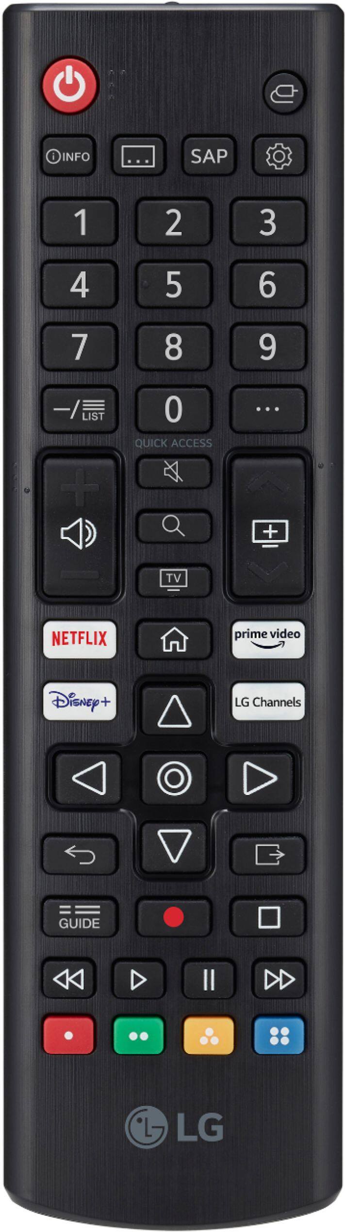 Alt View 17. LG - 65” Class UP7000 Series LED 4K UHD Smart webOS TV - Black.